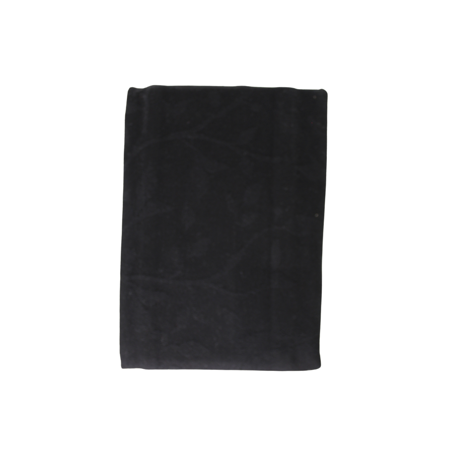 Dug i Jacquard METTE (140x270cm) Sort