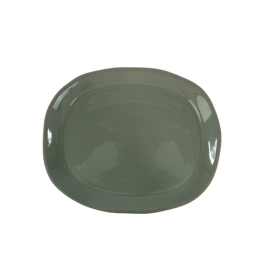 Fie Serveringsfad Grøn (41x34cm)
