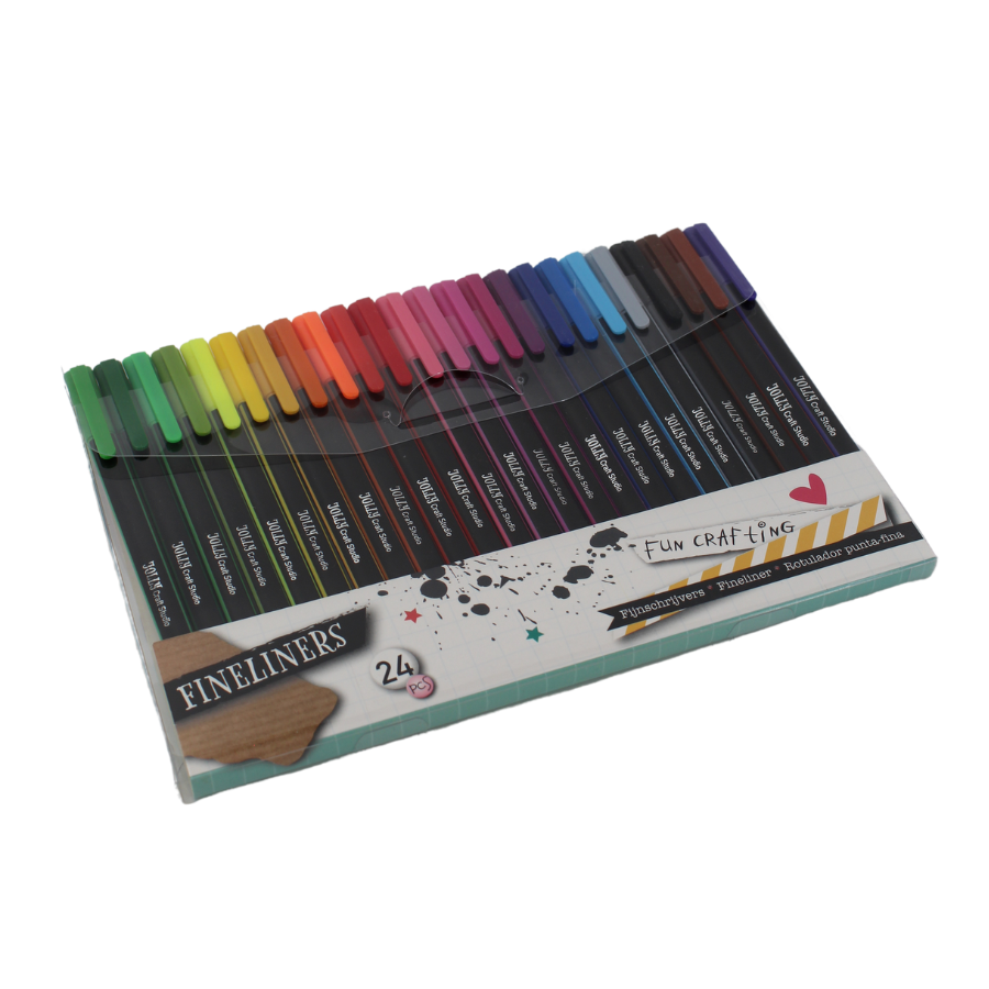 Fineliners pk/24stk