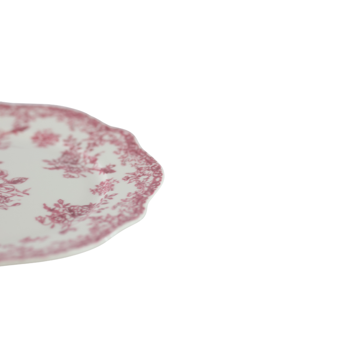 6 stk. Frokosttallerkener DINNA i Bordeaux (Ø19,3x1,7cm)