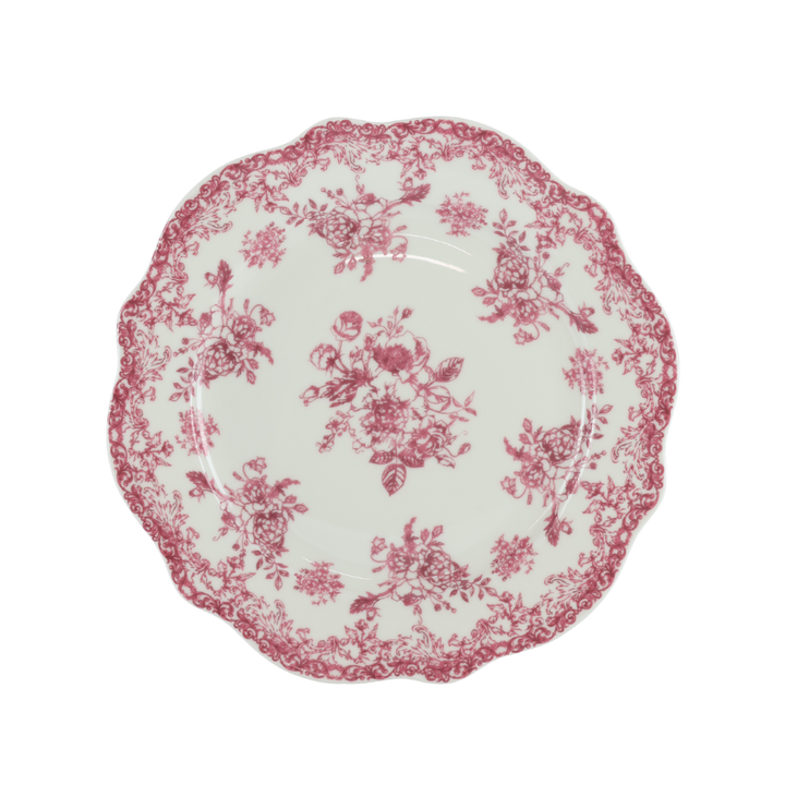 6 stk. Frokosttallerkener DINNA i Bordeaux (Ø19,3x1,7cm)