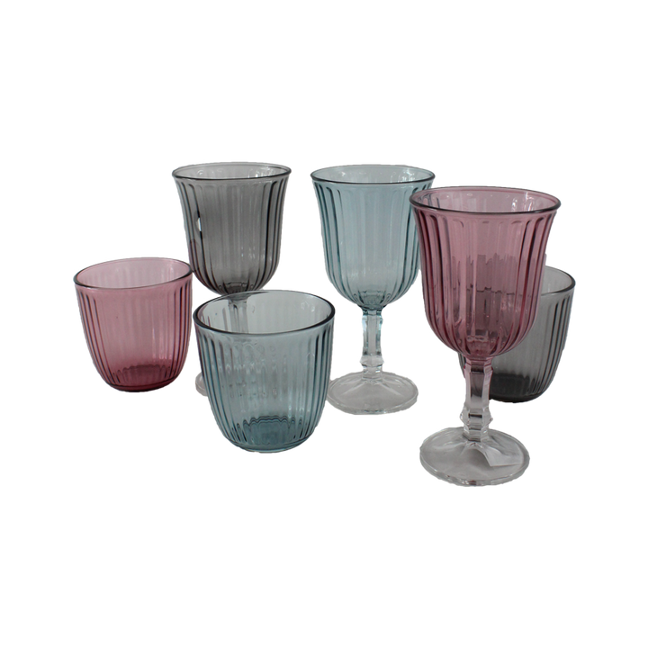 Vandglas 295ml, blå