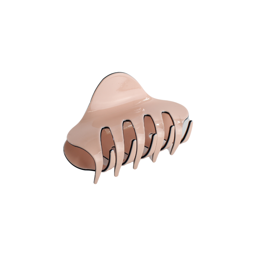Hårklemme, beige
