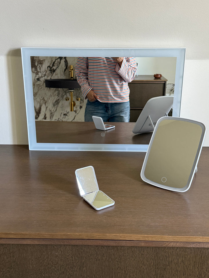 Spejl til Væg Hvid BIRTHE ( 60x40x4cm)