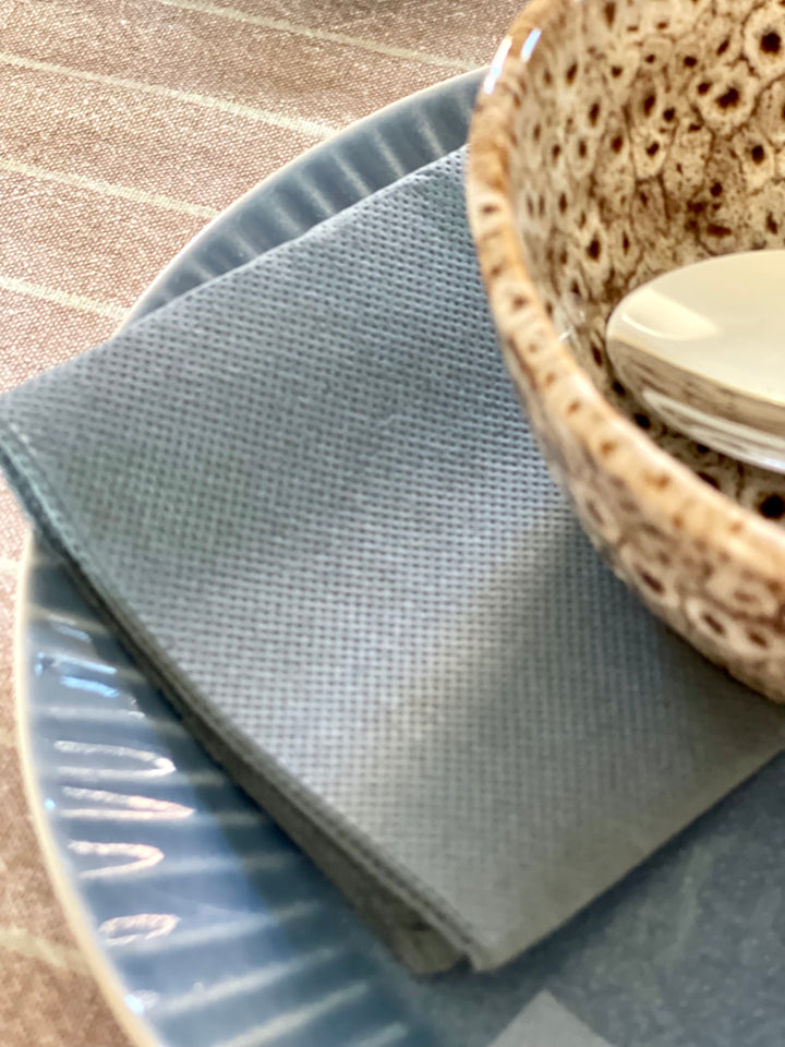 Papir Servietter. (38x38cm). Grå