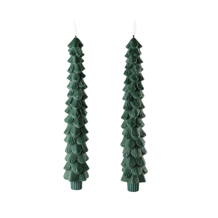 LED Stagelys Juletræ 2 stk. (4,5 x 29cm)