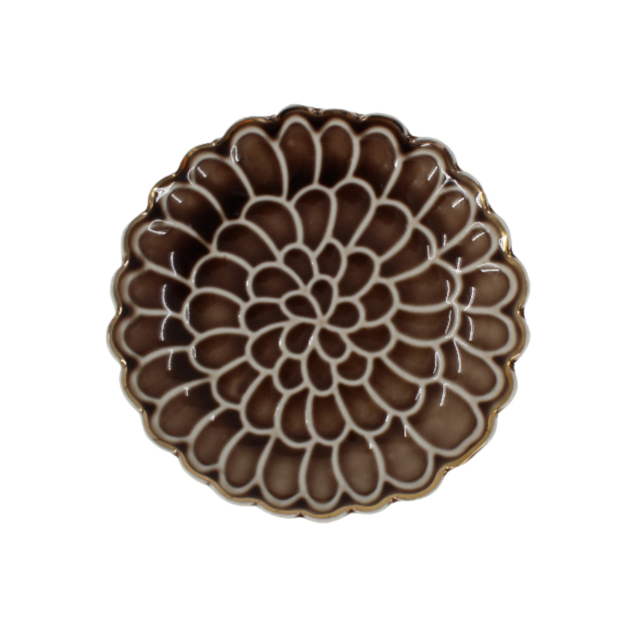 Lille Skål BENIT  (Ø 10x 1,7cm) Lysebrun