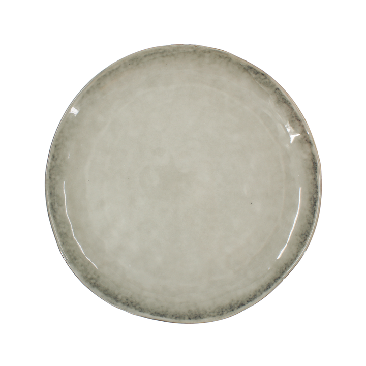 6 stk. Keramik Middagstallerkener i Grøn (Ø29cm)