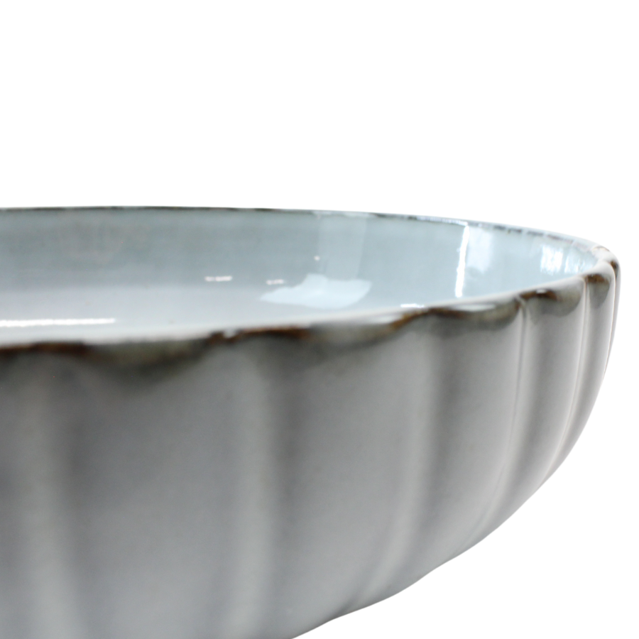 ALLI Rund Fad (25x6cm) Blå