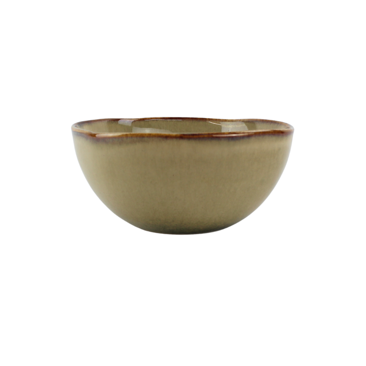 Skål 14,x6,4cm, gråbrun