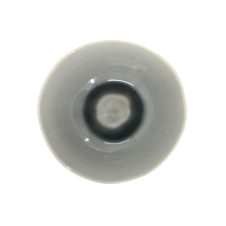 Skål. 17,5x6,5cm. Grå Reaktiv