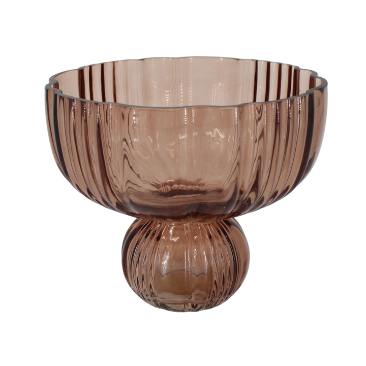 ALBERTO Vase (17,5x15 cm) Amber