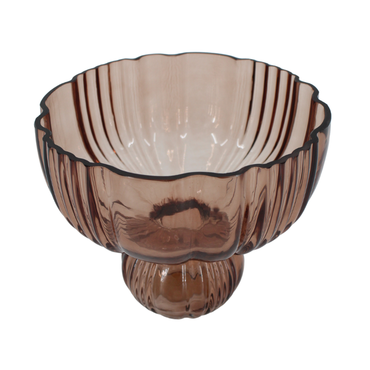 ALBERTO Vase (17,5x15 cm) Amber