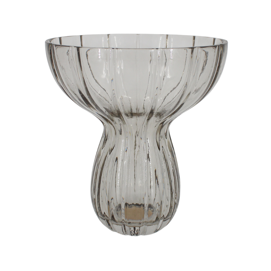 ALBUS Vase (19,5x21,4 cm) Grå