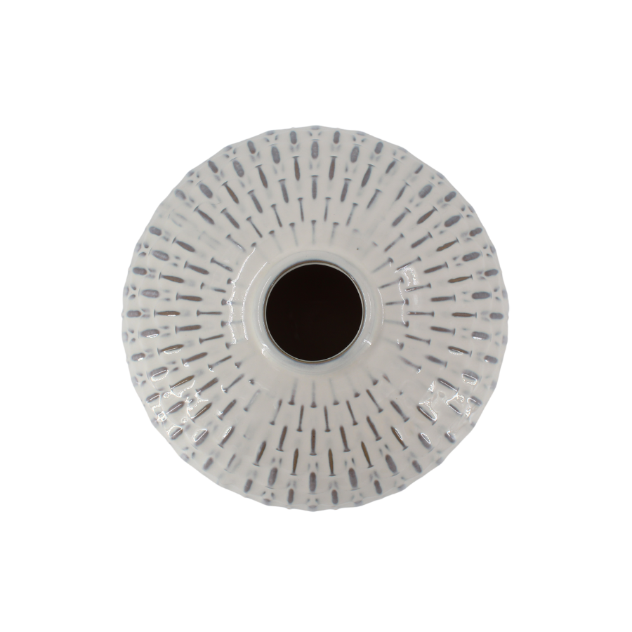 BENIN Vase (31x31x20,7cm) Beige Møntstre