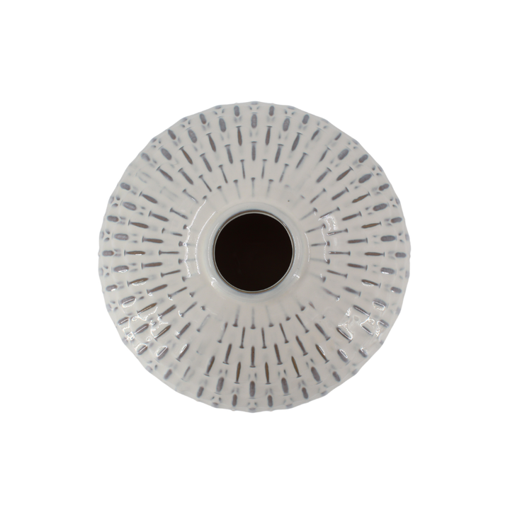 BENIN Vase (31x31x20,7cm) Beige Møntstre