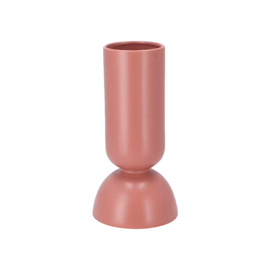 Keramik Vase i Nude (H25cm)