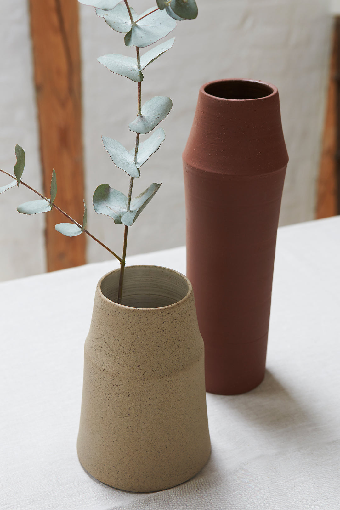 Knapstrup - Clay Vase Terracotta (32cm)