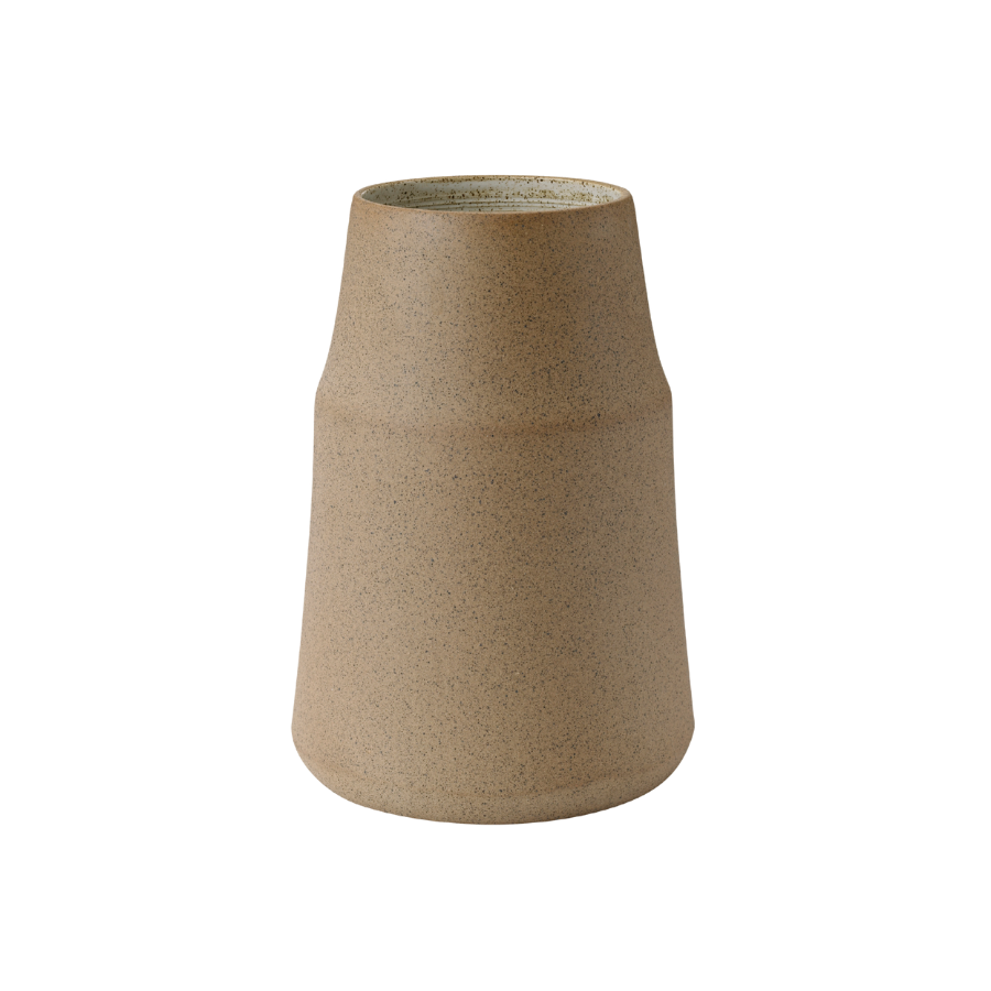 Knapstrup - Clay Vase Warm Sand (18cm)