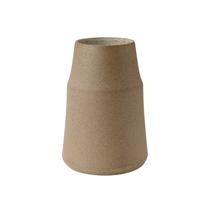 Knapstrup - Clay Vase Warm Sand (18cm)