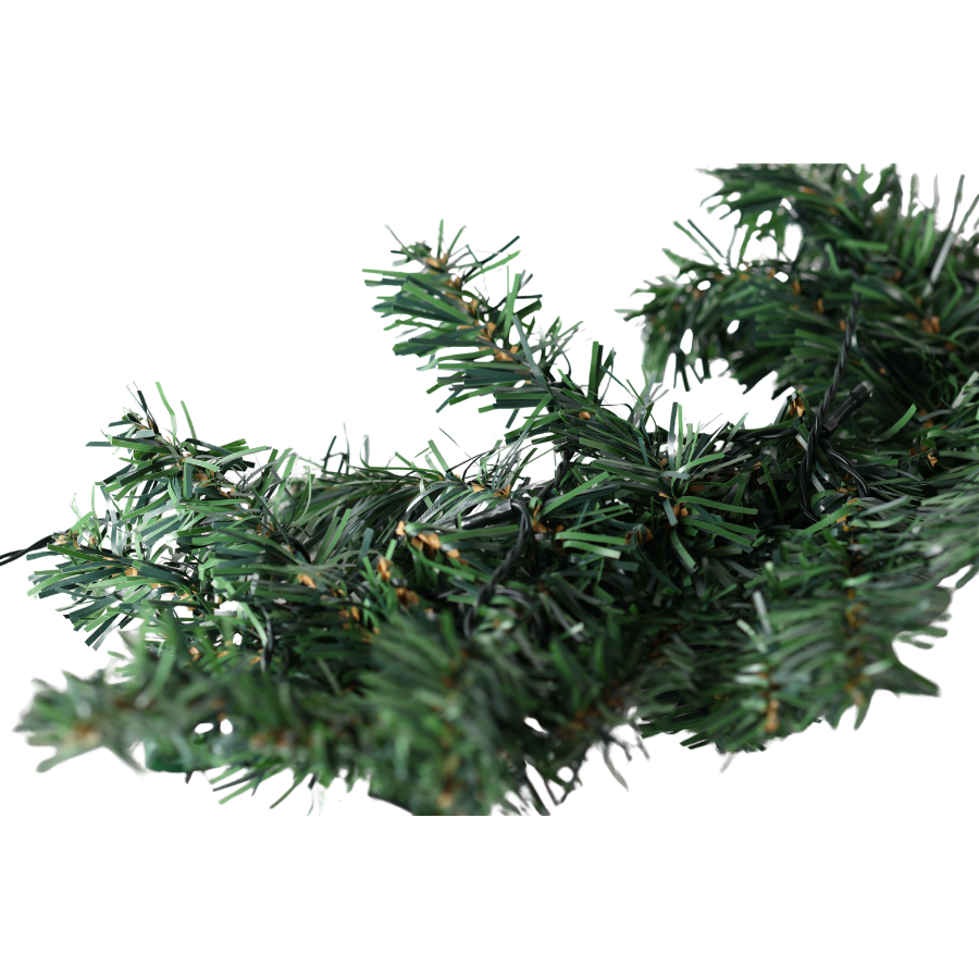 Kunstig Granguirlande m. LED