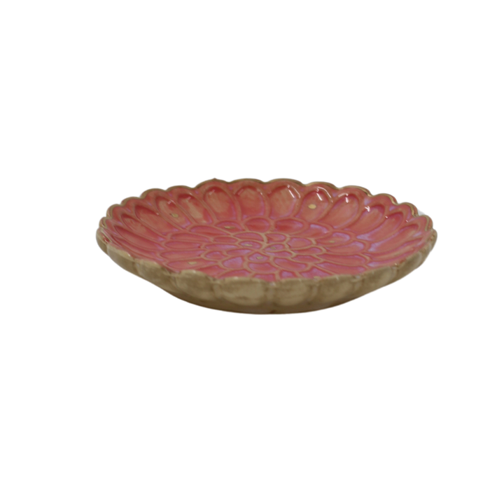 EDA  Lille Skål (10x10x1,7cm) Pink/Brun