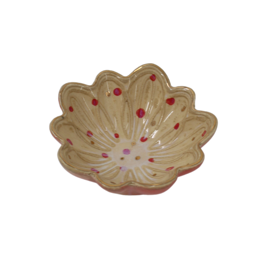 DAC Lille Skål (8,5x8,5x3,4cm) Sand/Pink