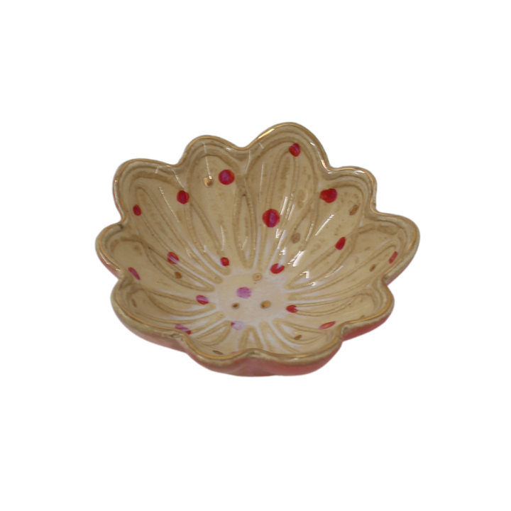 DAC Lille Skål (8,5x8,5x3,4cm) Sand/Pink