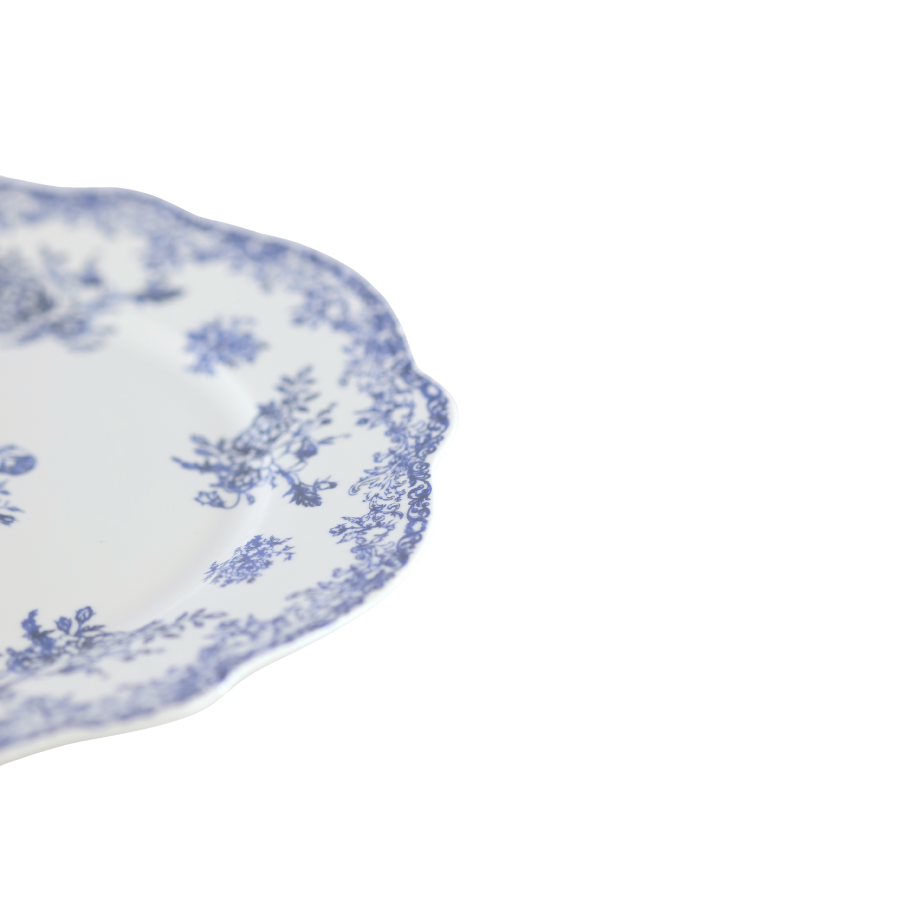 6 stk. Middagstallerkener DINNA i Blå (Ø27x2,2 cm)