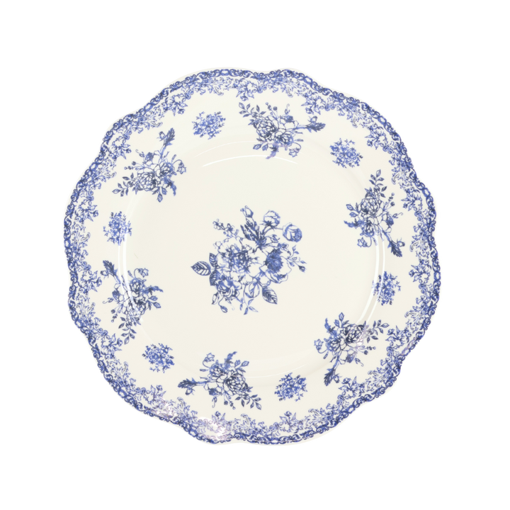 6 stk. Middagstallerkener DINNA i Blå (Ø27x2,2 cm)