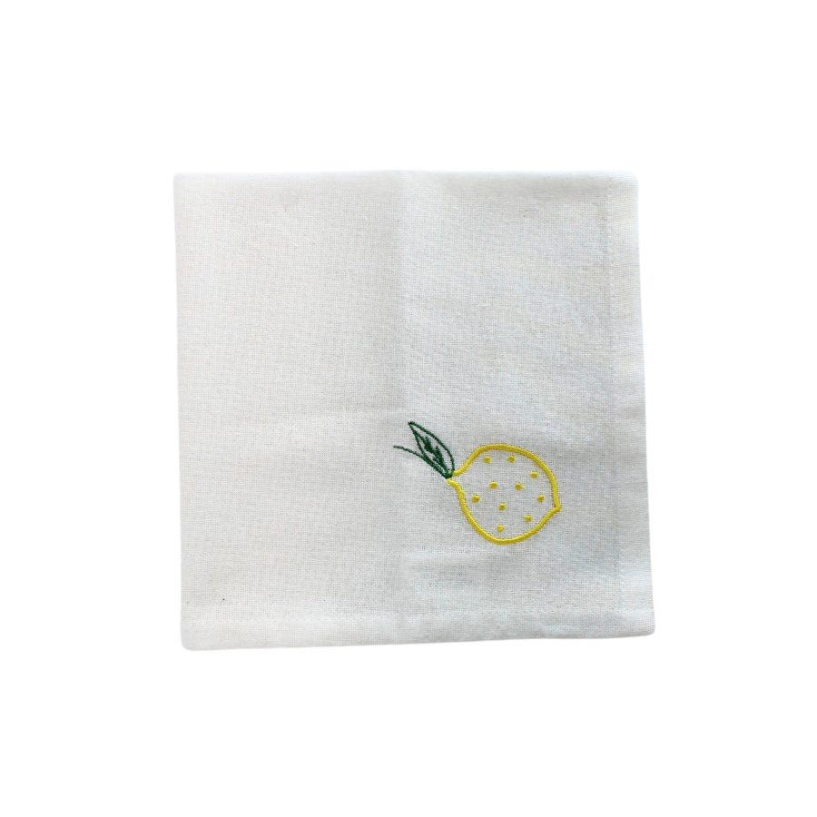 Stofservietm Citron FREDERIKA (40x40cm)