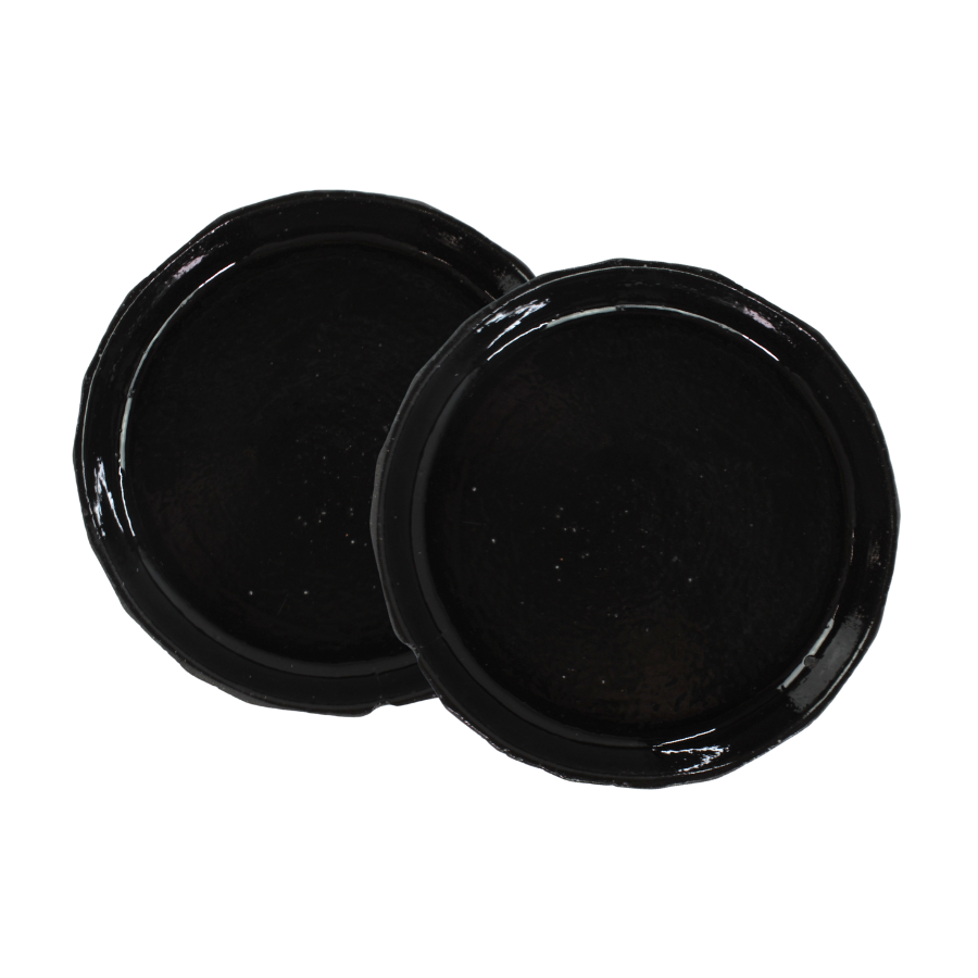 Muubs - Desserttallerken Kuri Keramik Stone (16cm)