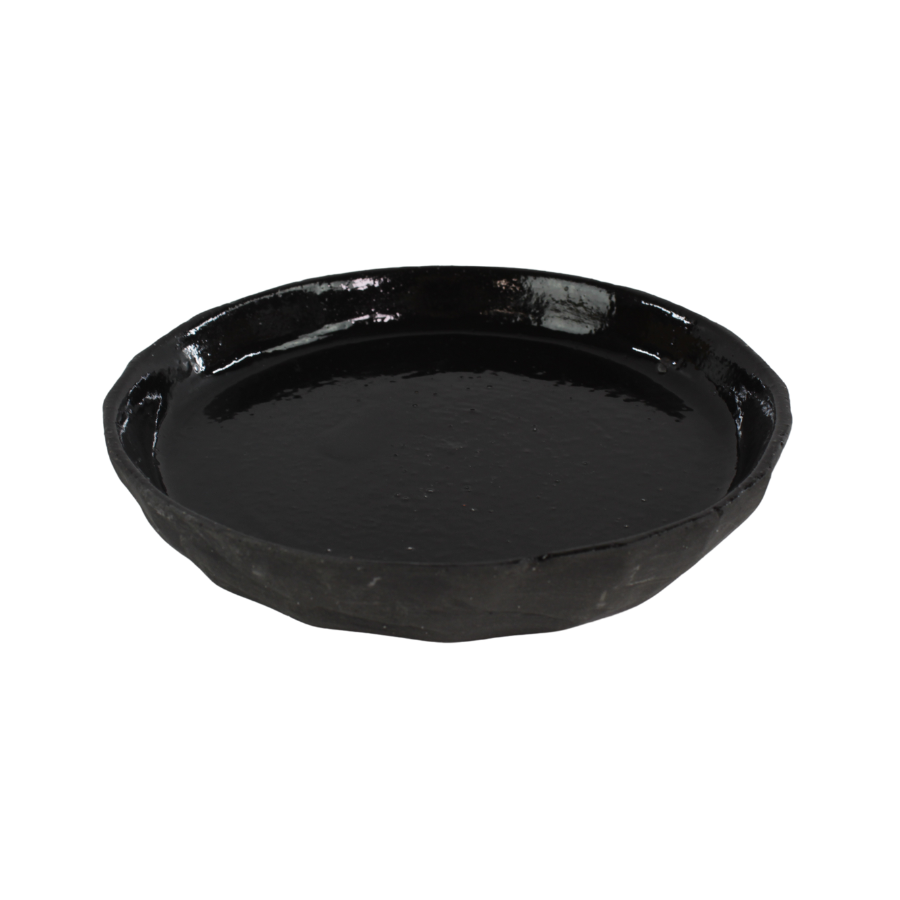 Muubs - Desserttallerken Kuri Keramik Stone (16cm)