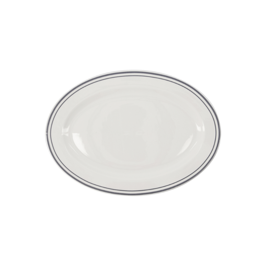 Nicolas Vahé - Serveringstallerken Bistro Grå