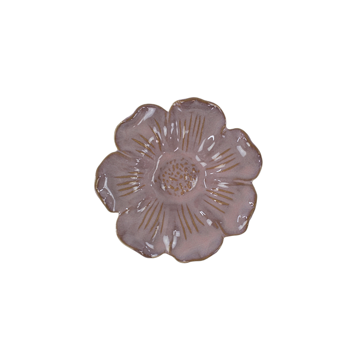 Skål i Blomst Design DARIA (Ø 10 x 3cm) Rosa