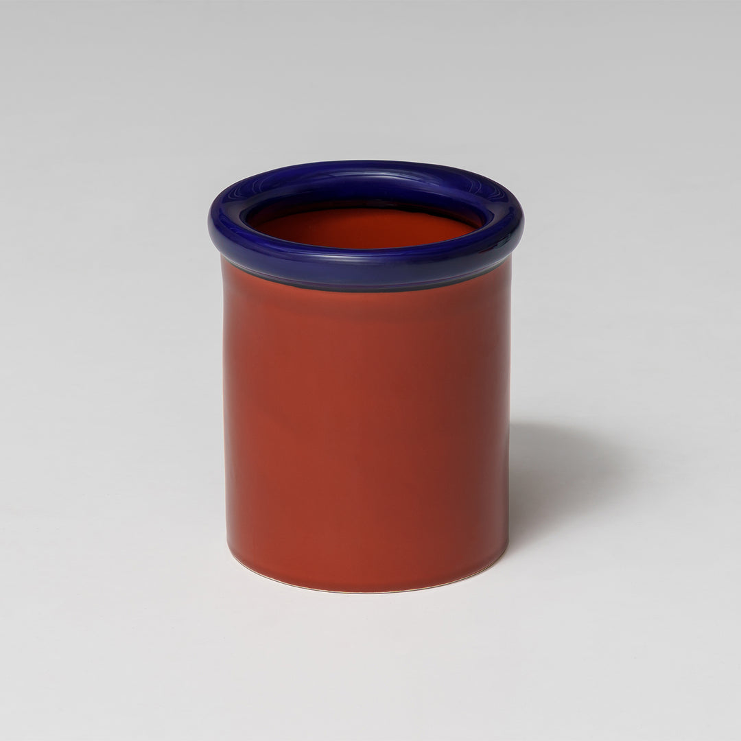 ROD Krukke (7 x 23,3cm) Blå og Terracotta