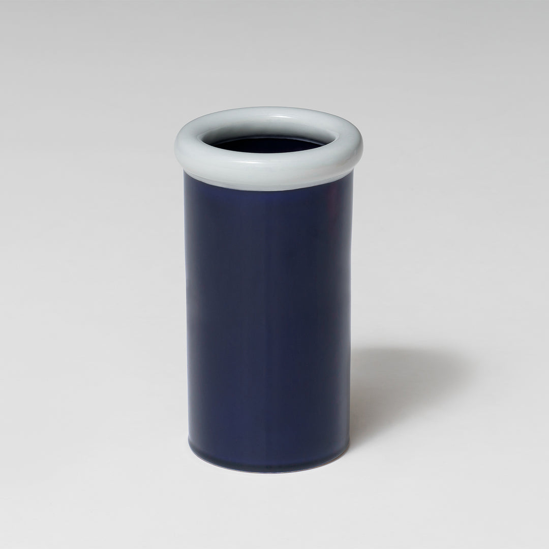 ROD Vase (7 x 23,3cm) Lys Blå og Mørkeblå