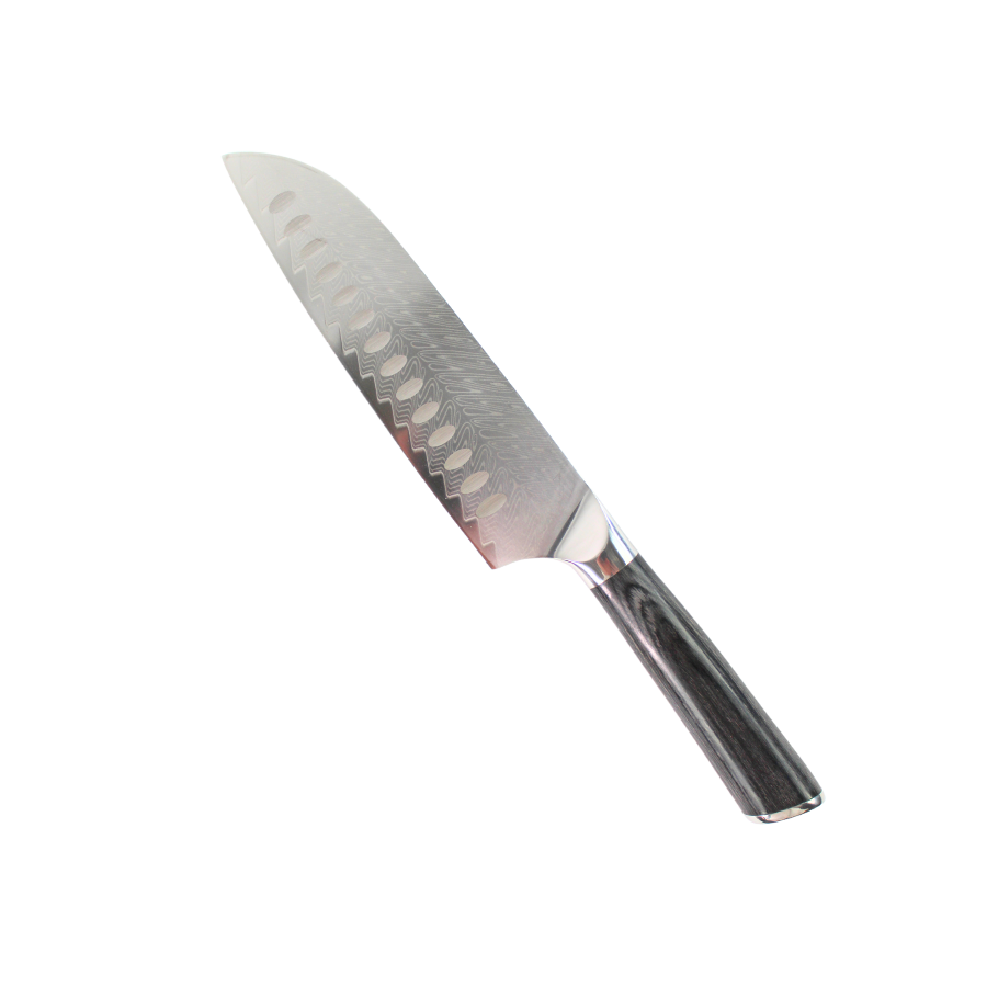 Santoku Kniv CLAUDE (31cm) Sort