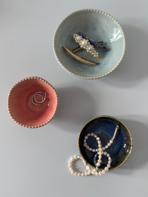 Lille Skål EVALU  (12x12x3,6cm) Lyseblå