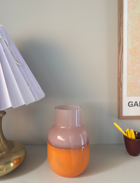 Glas Vase Evelyn (14,5x21,5cm)