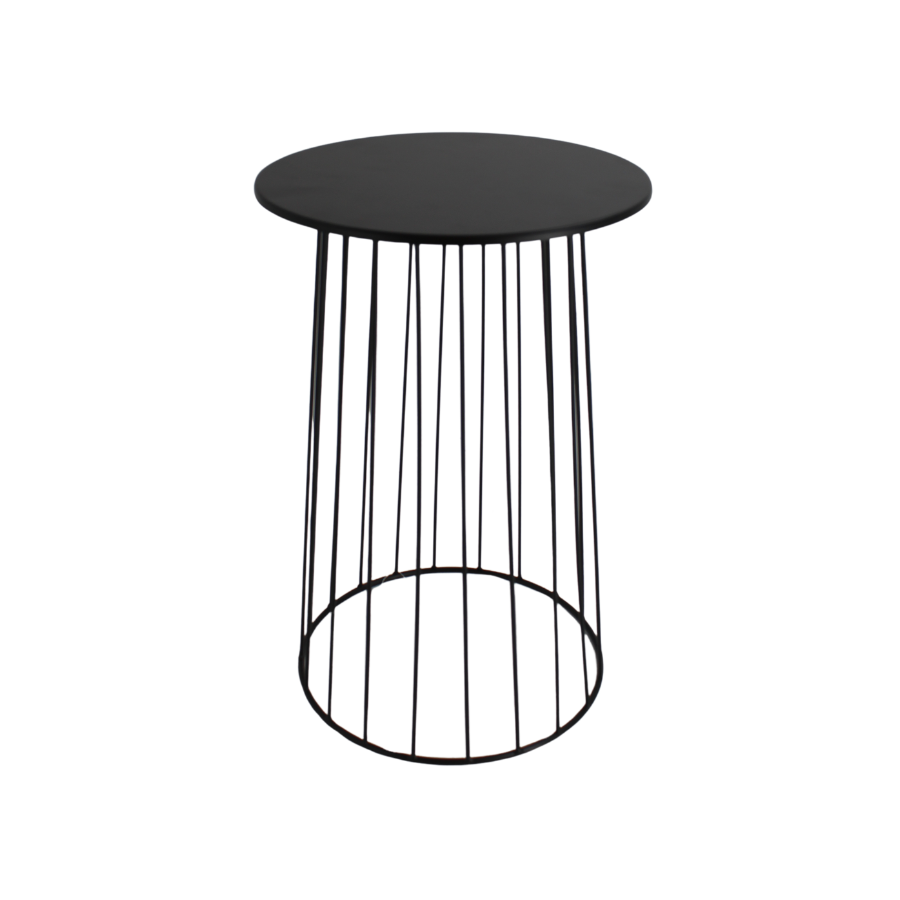 BAYER Sidebord (30x30x45 cm). Matt Sort