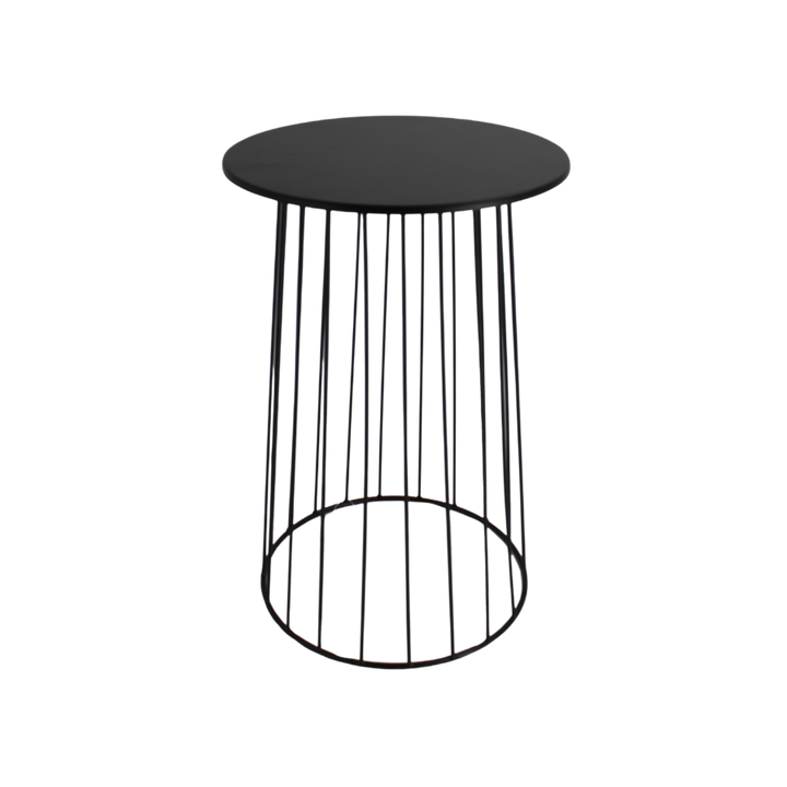 BAYER Sidebord (30x30x45 cm). Matt Sort