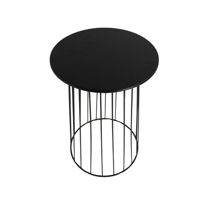 BAYER Sidebord (30x30x45 cm). Matt Sort