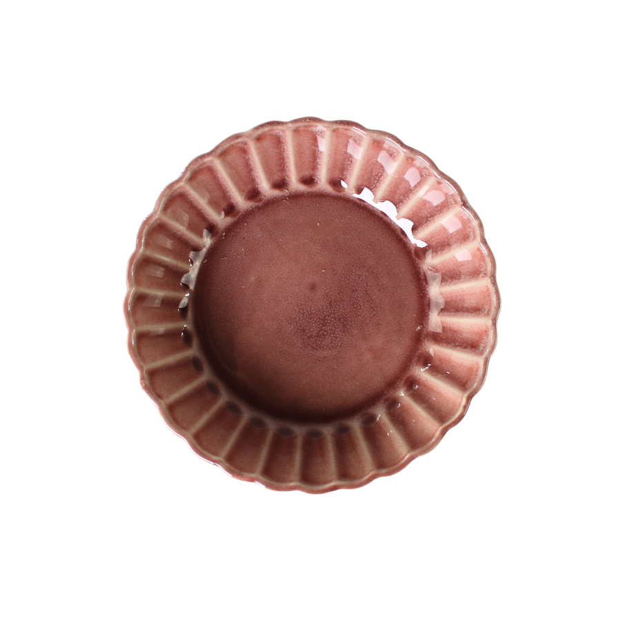 Skål ELVITA (18,7x5,5cm) Rød