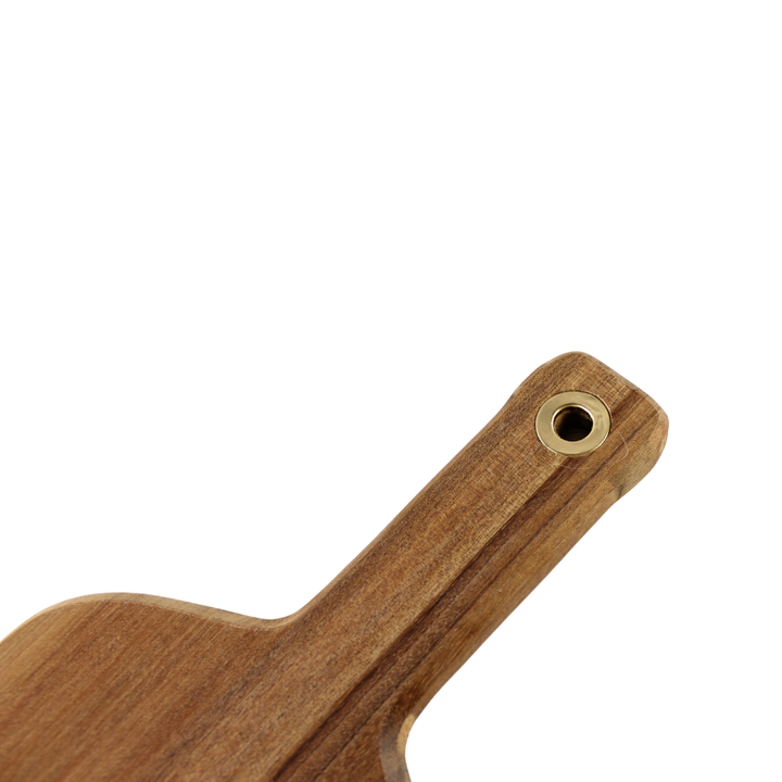 Skærebræt i Flaskeform m 2 osteknive( 45x15,6x1,5cm)