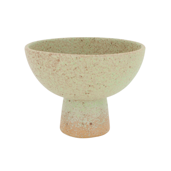 CÆSER Skål (Ø 21 x 16,5cm) Grøn/Brun