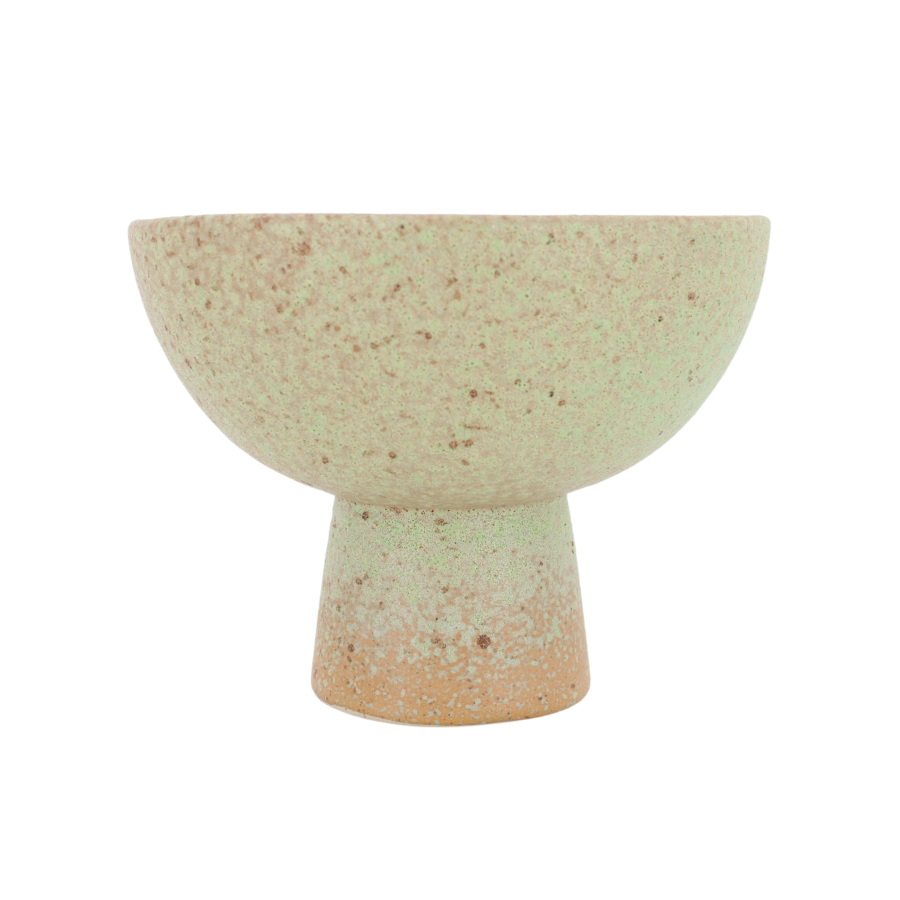 CÆSER Skål (Ø 21 x 16,5cm) Grøn/Brun