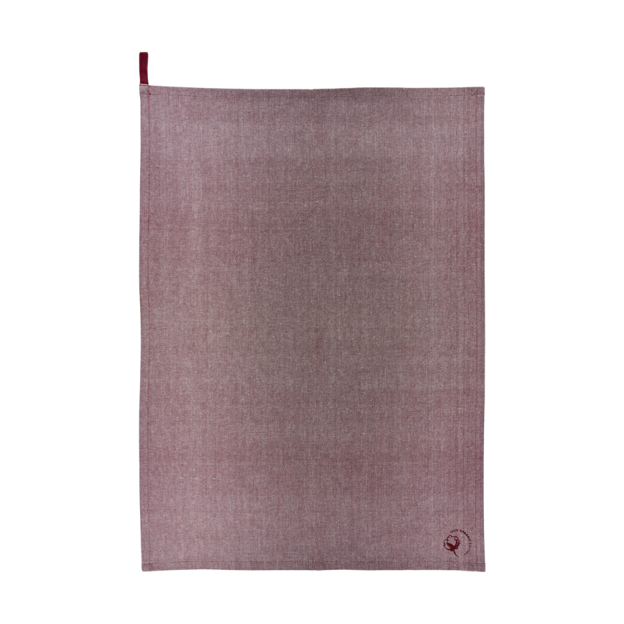 Södahl - Viskestykke Chambray O Rosewood (50x70 cm)