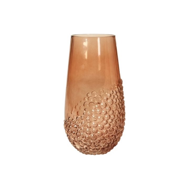 Speedtsberg - Vase m. Bobler i Dark Rose (H25cm)