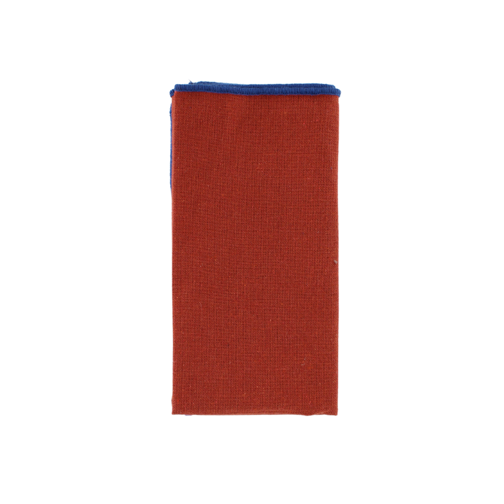 Stofserviet ( 40x40cm). Kavee m. Blå Kant